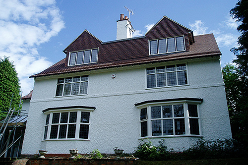 External redecoration of a substantial 7 bedroom private property