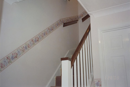 Hallway, landing and staircase redecoration of private property