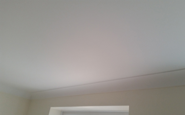 A painted ceiling