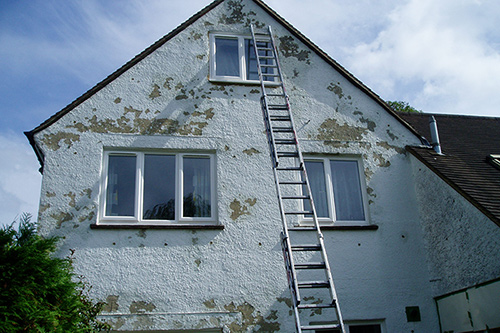 Domestic property before works commenced