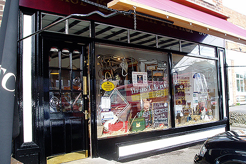 Redecoration and refurbishment to a butchers shop