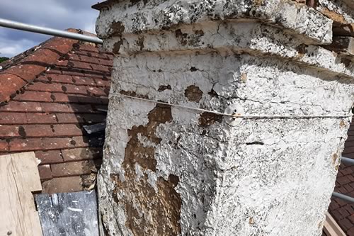 chimney stack repairs and chimney caping