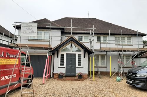 Exterior redecoration and repairs