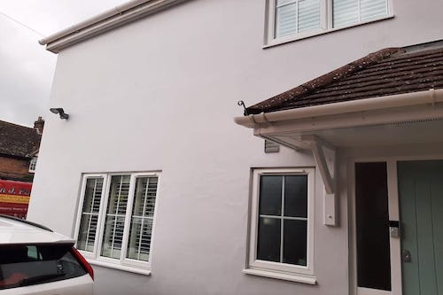 Exterior masonry finishes