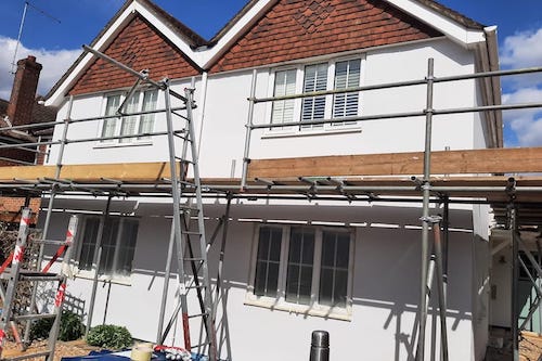 Exterior masonry finishes