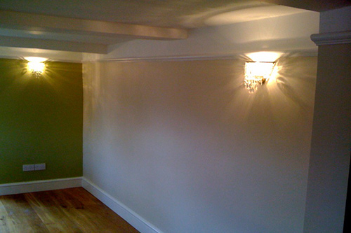 Room decorated with heritage colours