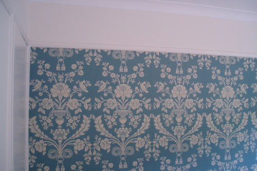 Farrow & Ball designer wallpaper for a private property